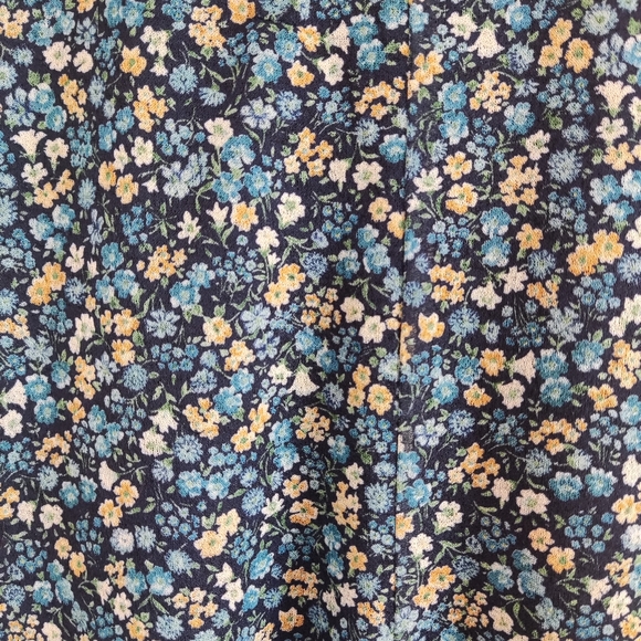 Marie Claire Dark Blue Floral Mini Summer Dress - Picture 7 of 10